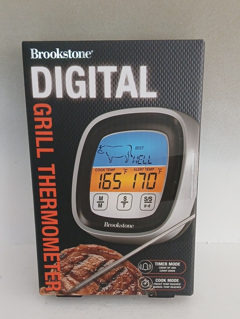 Brookstone Digital Grill Thermometer